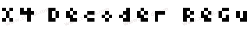 X4 Decoder Regular字体转换